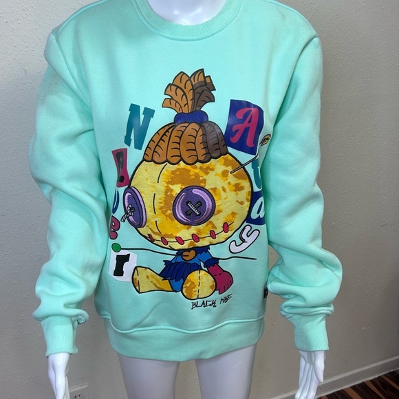 Black pike Graphic Mint Sweatshirt - Picture 2 of 4